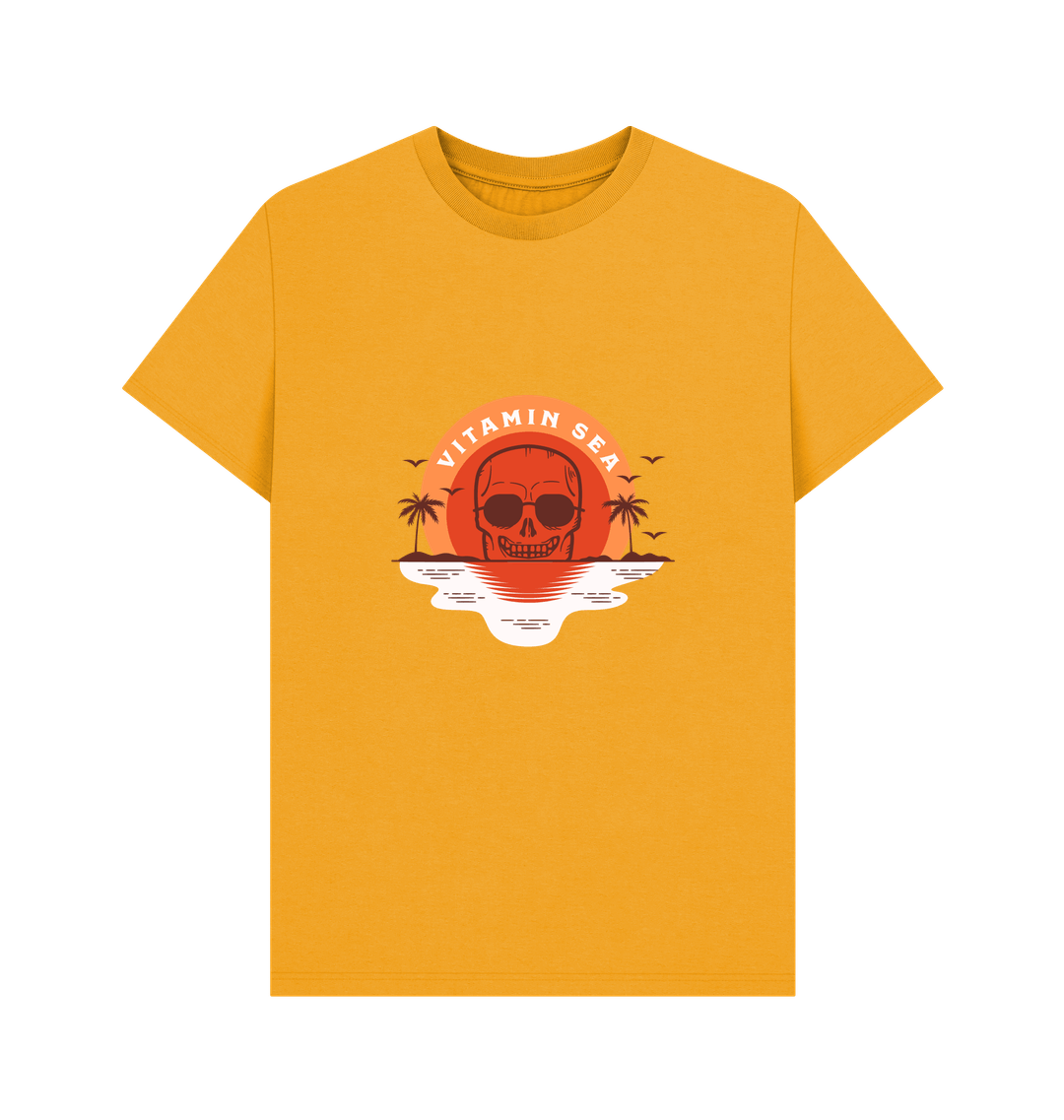 Mustard Printed T-shirt