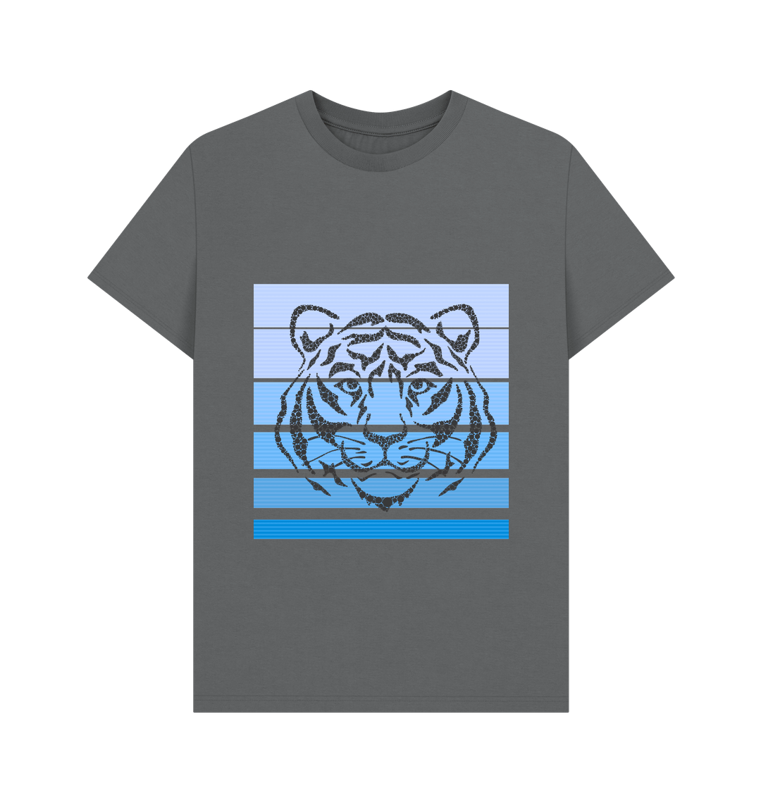 Slate Grey Printed T-shirt