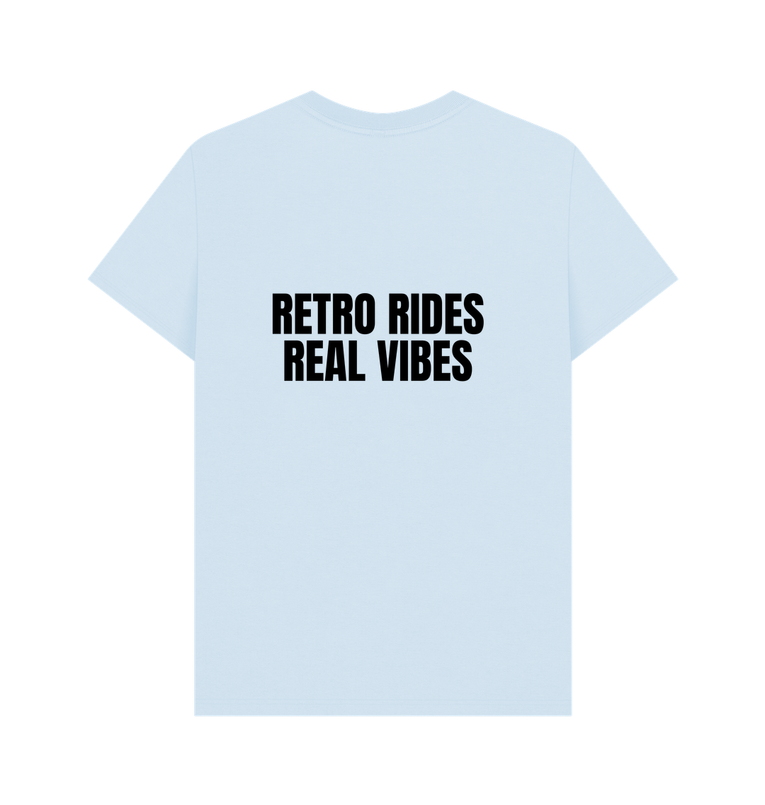 Sky Blue Printed T-shirt