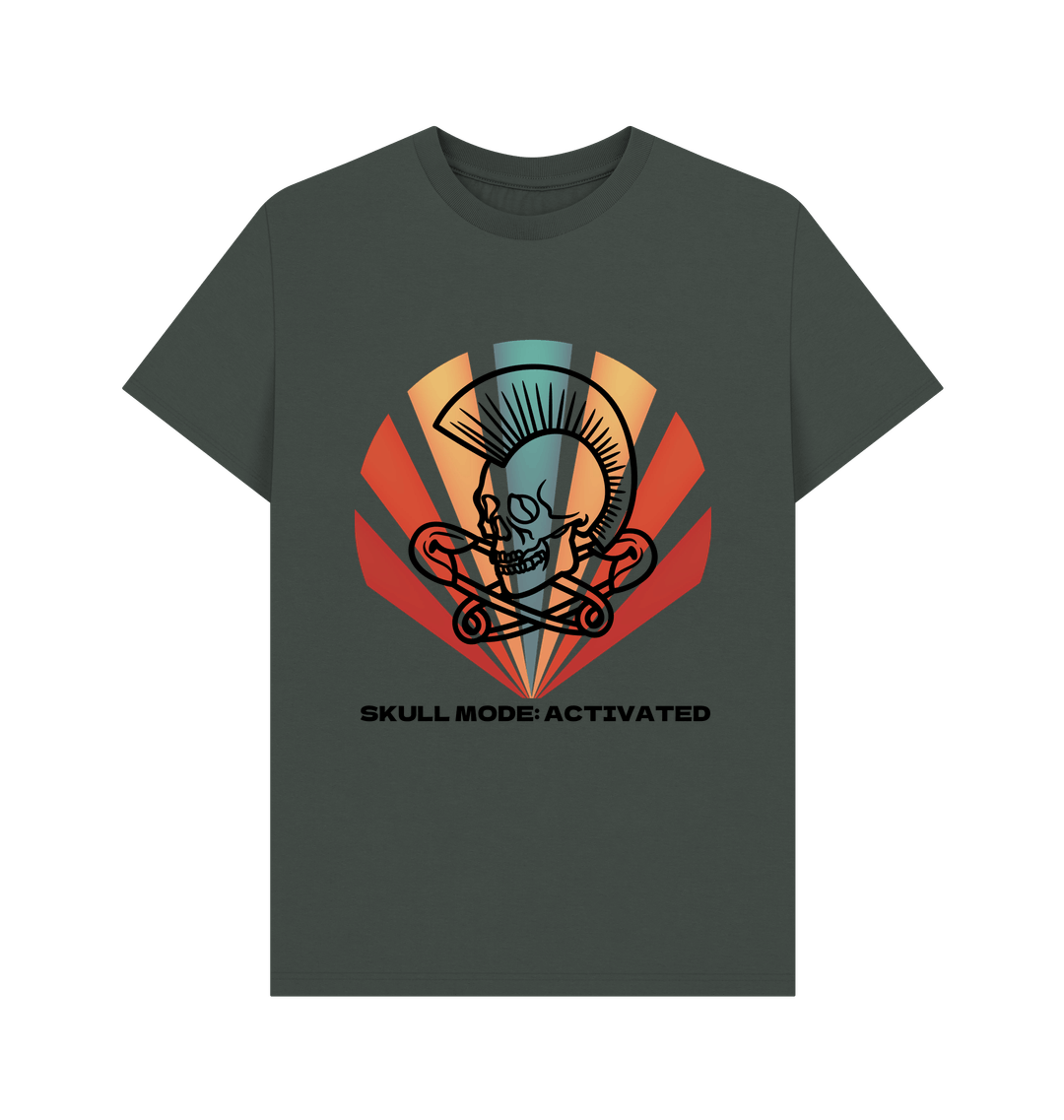Dark Grey Printed T-shirt