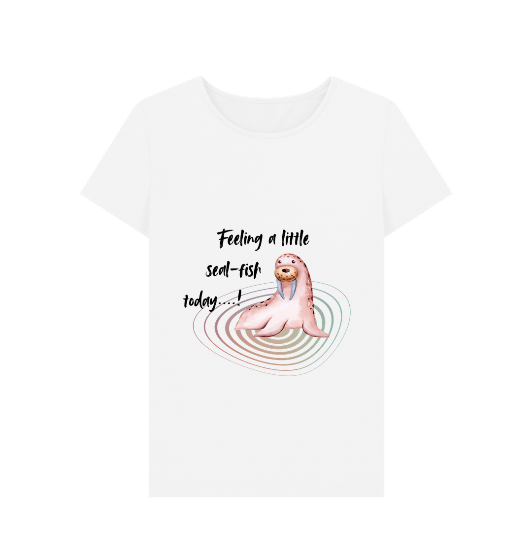 White Printed T-shirt