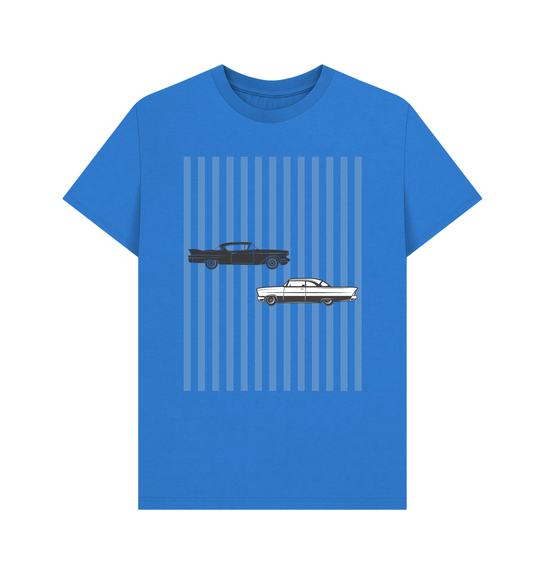 Bright Blue Printed T-shirt