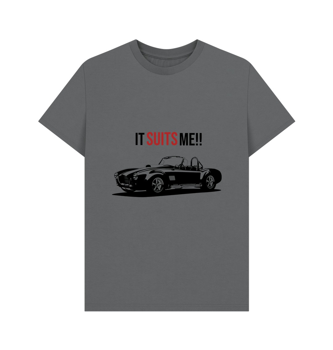 Slate Grey Printed T-shirt