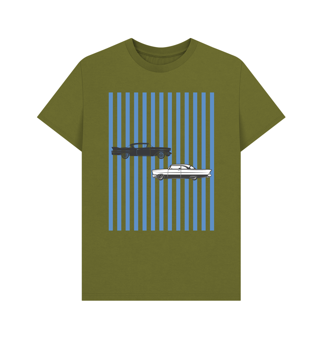 Moss Green Printed T-shirt