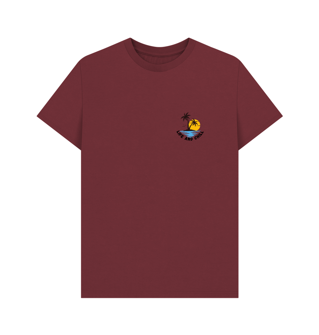 Red Wine Printed T-shirt