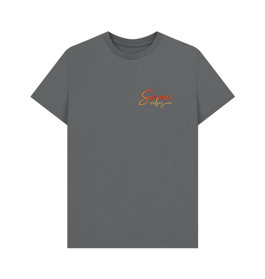Slate Grey Printed T-shirt