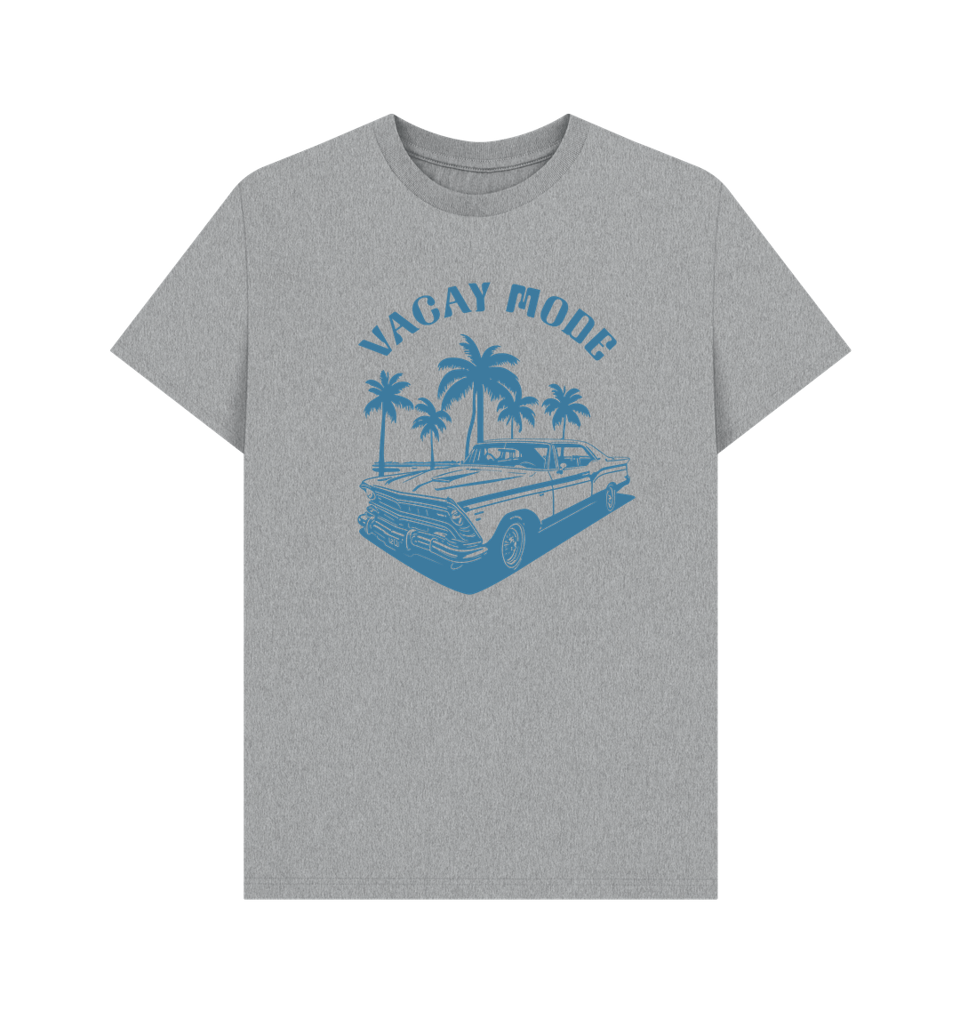 Athletic Grey Printed T-shirt