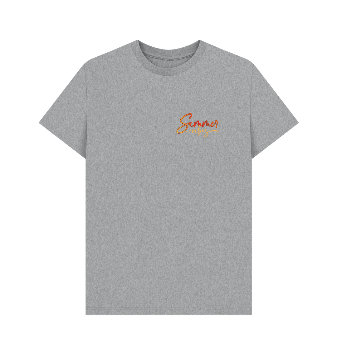 Athletic Grey Printed T-shirt