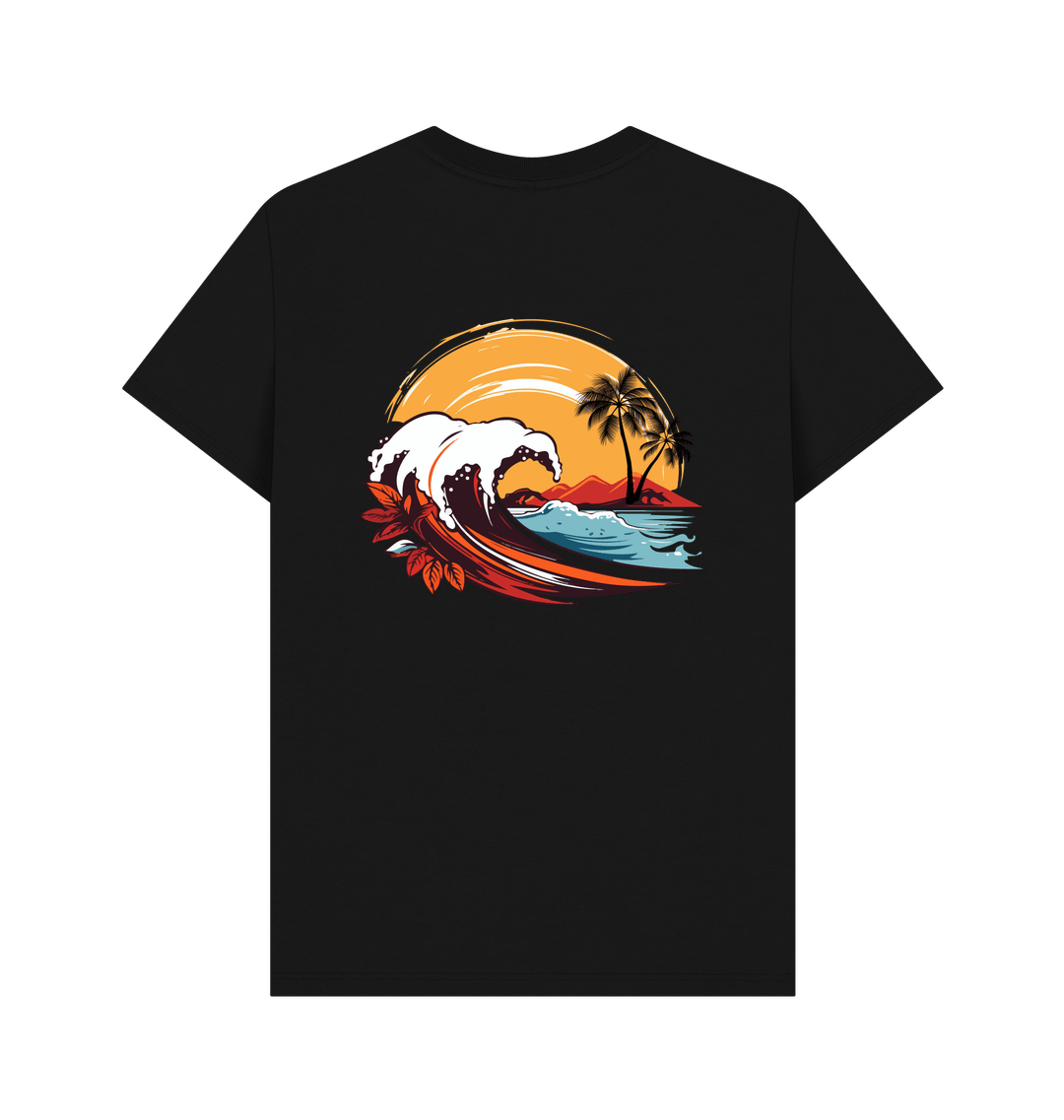 Black Printed T-shirt