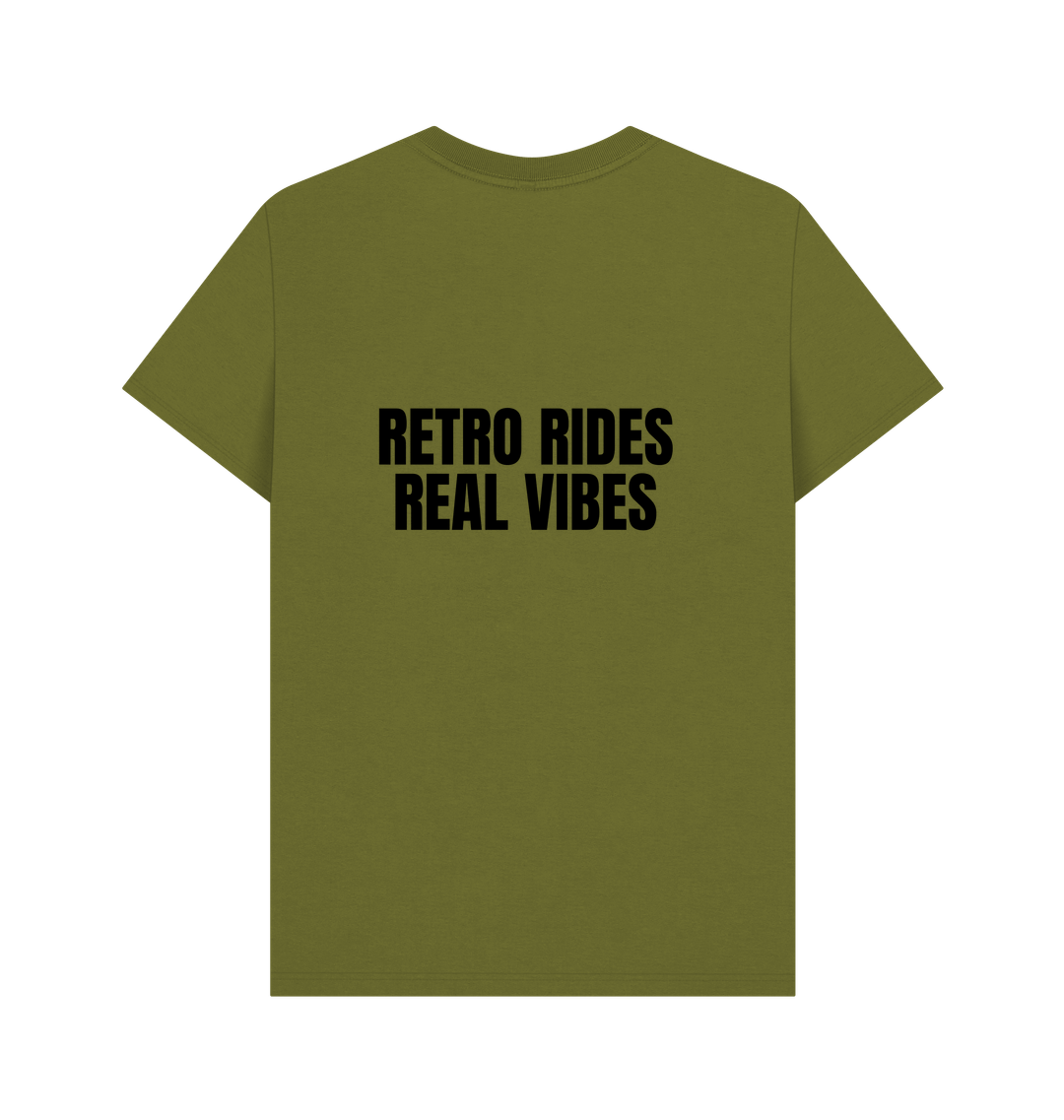 Moss Green Printed T-shirt