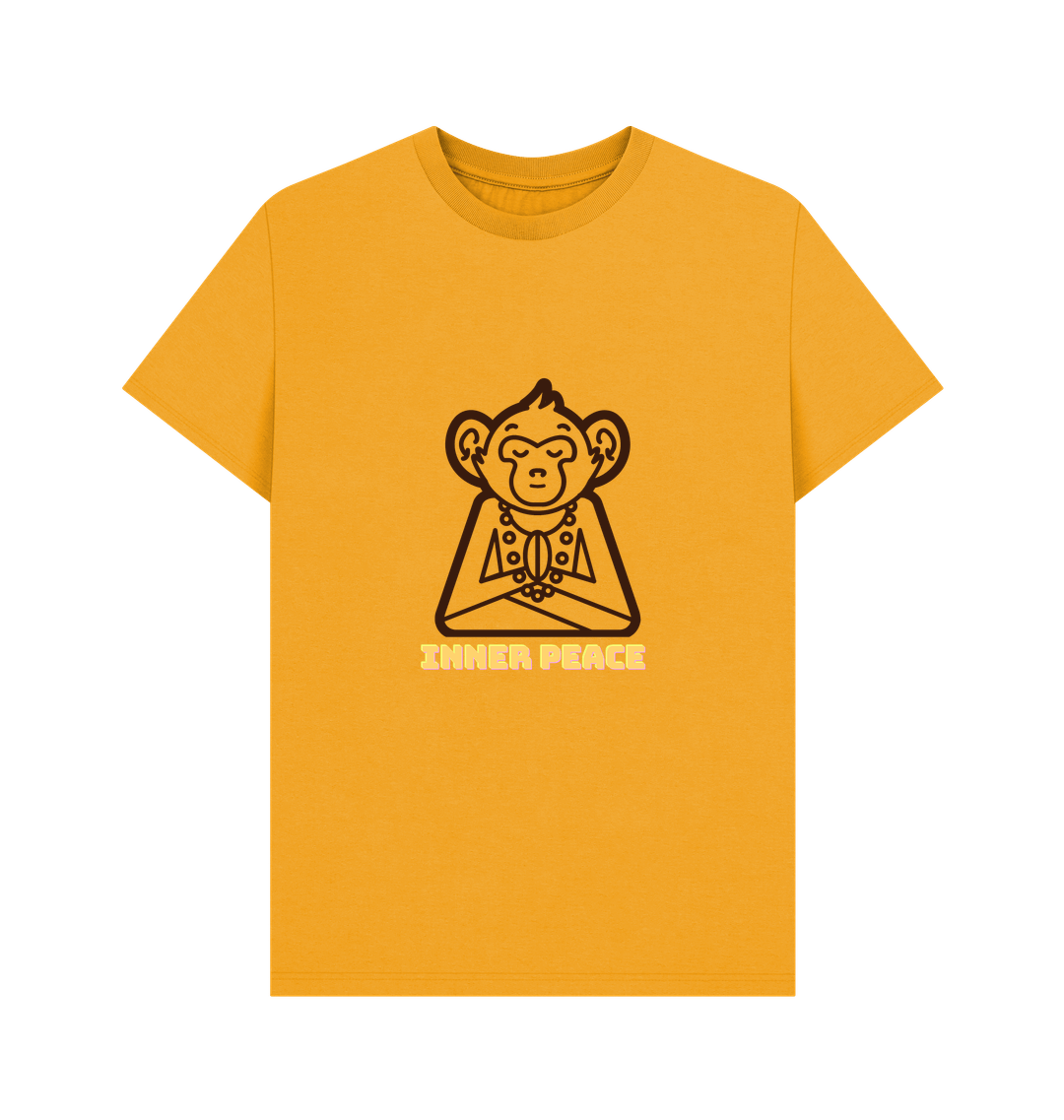 Mustard Printed T-shirt