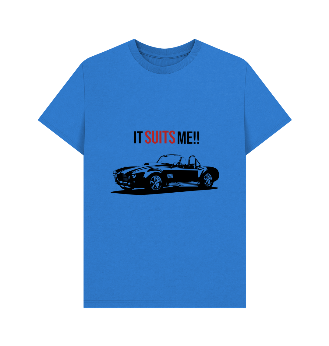 Bright Blue Printed T-shirt