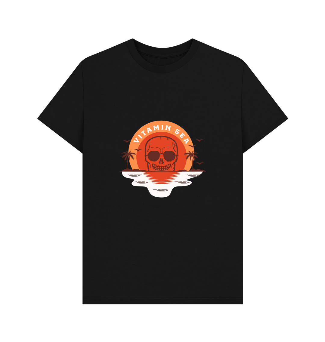 Black Printed T-shirt