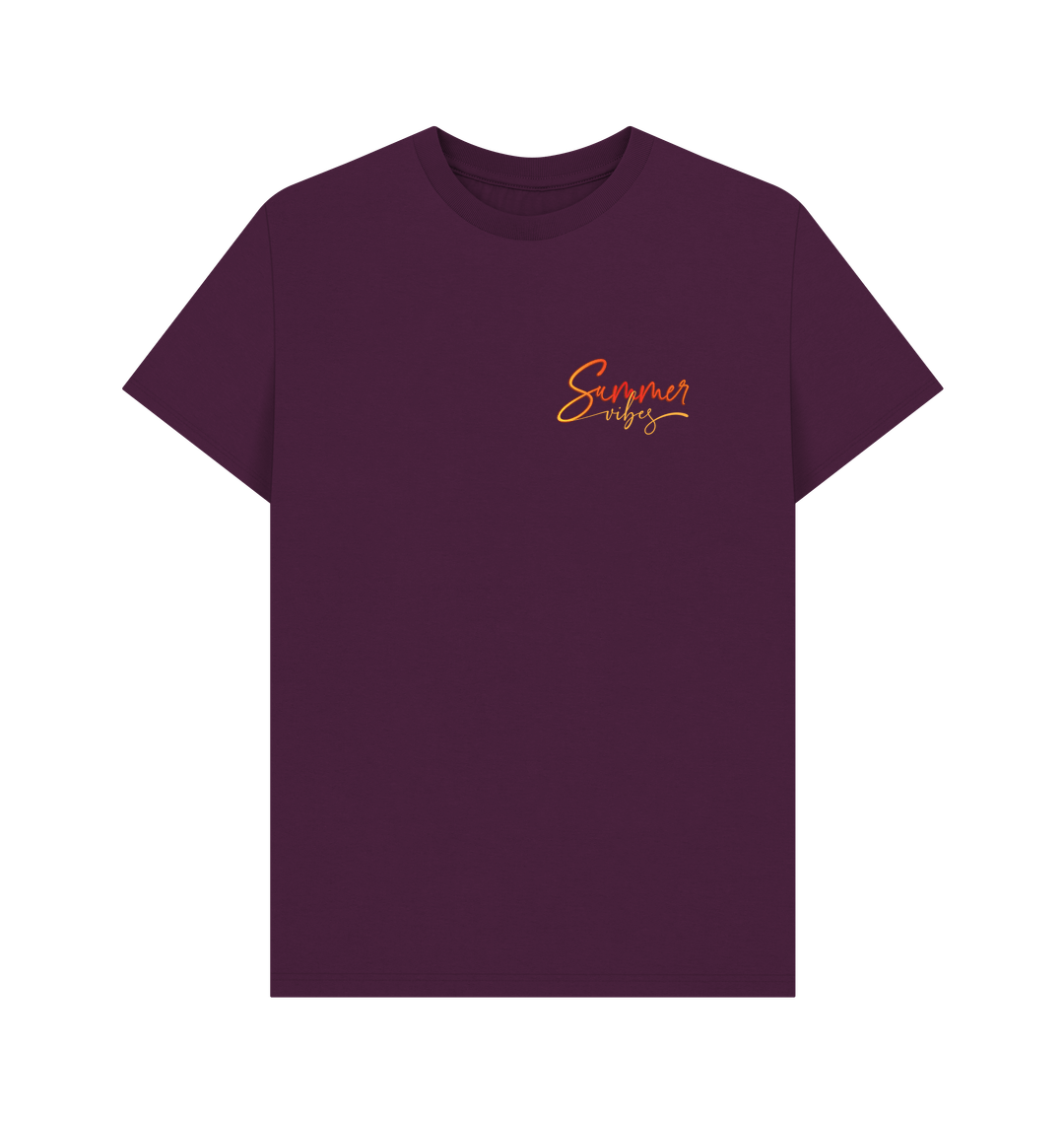 Purple Printed T-shirt