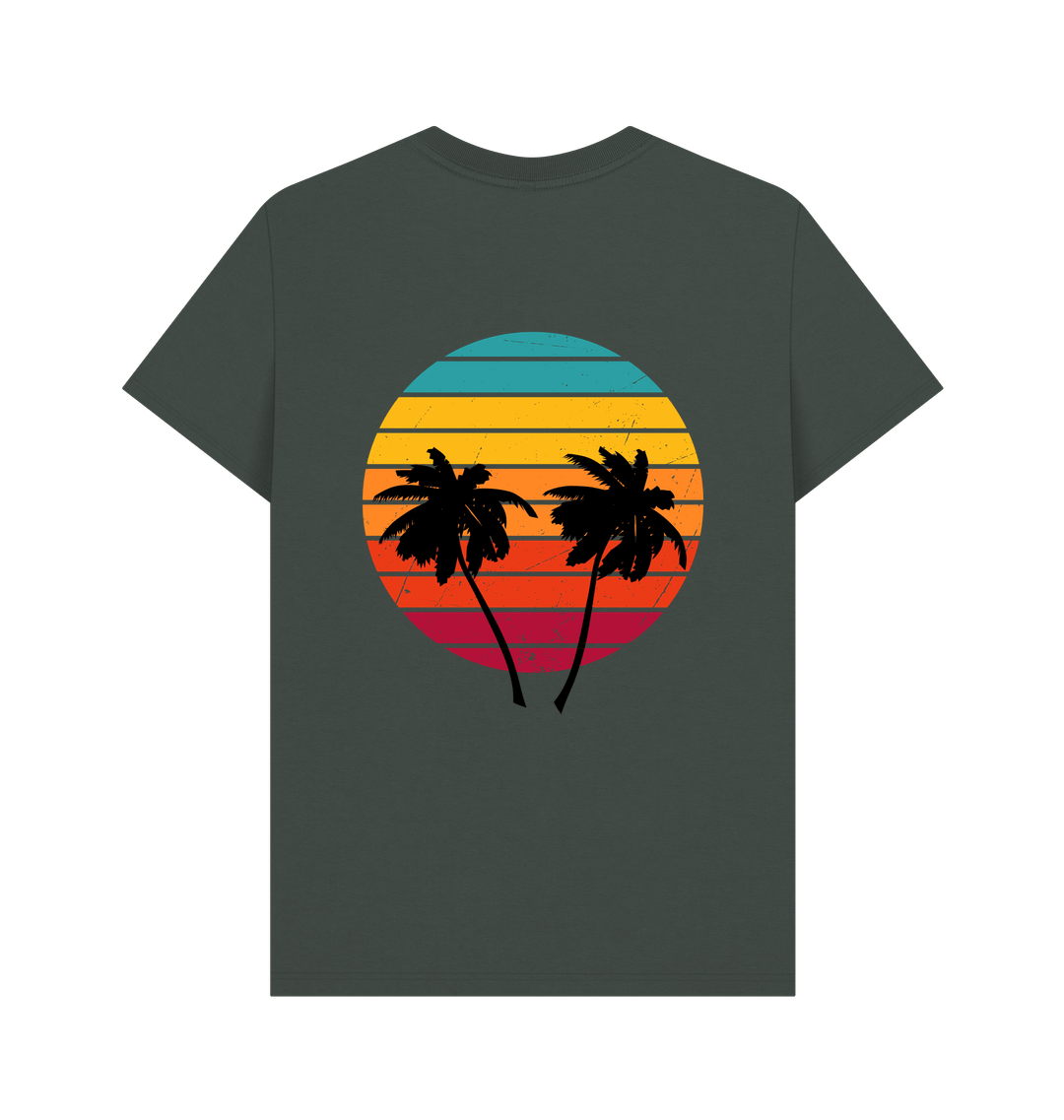 Dark Grey Printed T-shirt