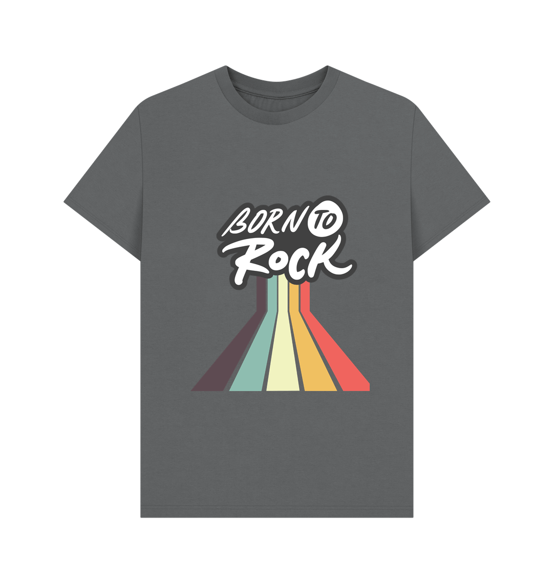 Slate Grey Printed T-shirt
