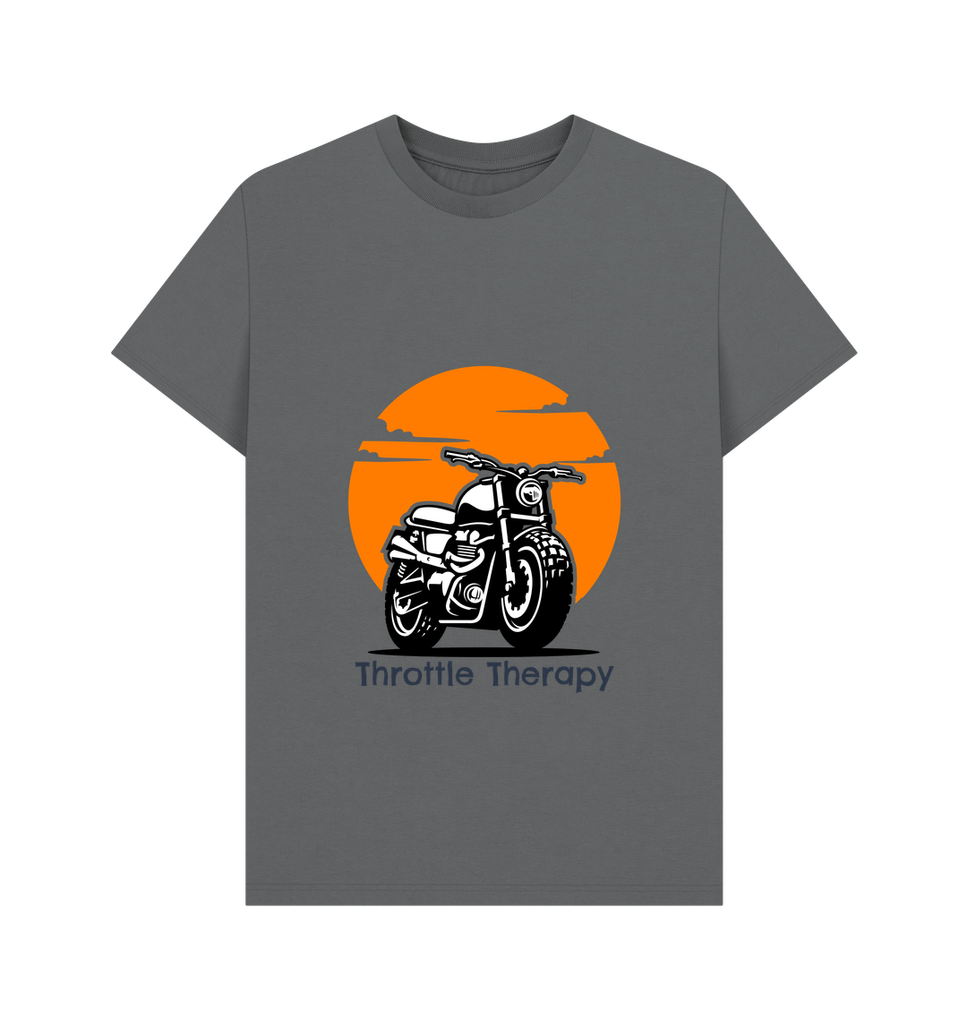 Slate Grey Printed T-shirt