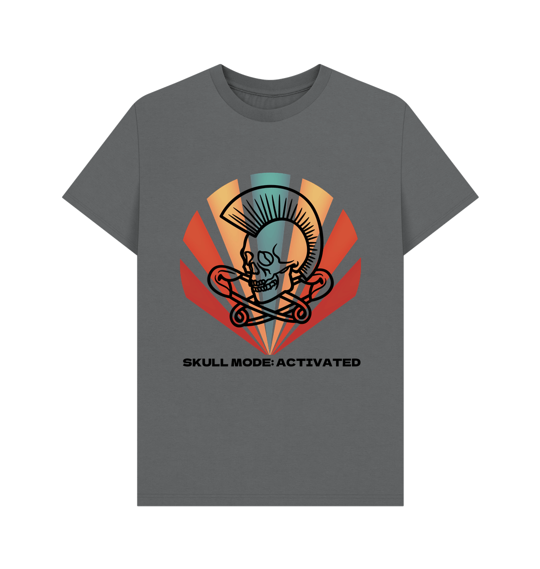 Slate Grey Printed T-shirt