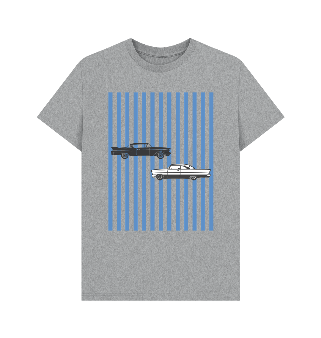 Athletic Grey Printed T-shirt