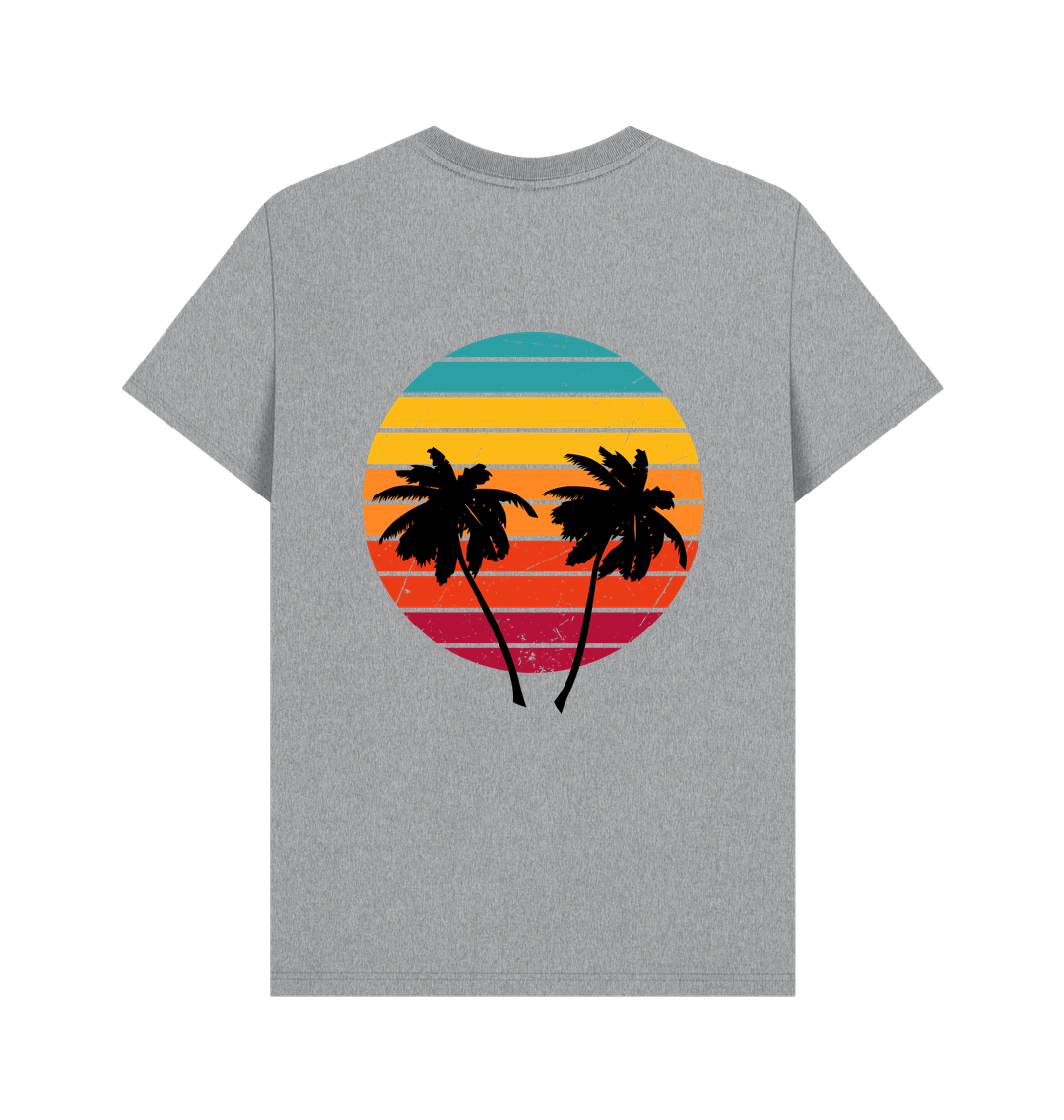 Athletic Grey Printed T-shirt