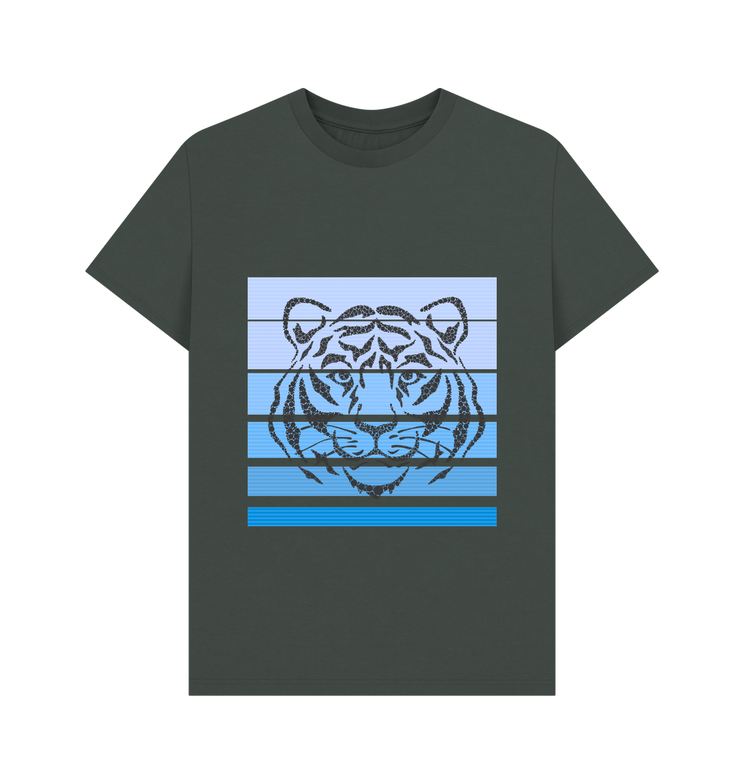 Dark Grey Printed T-shirt