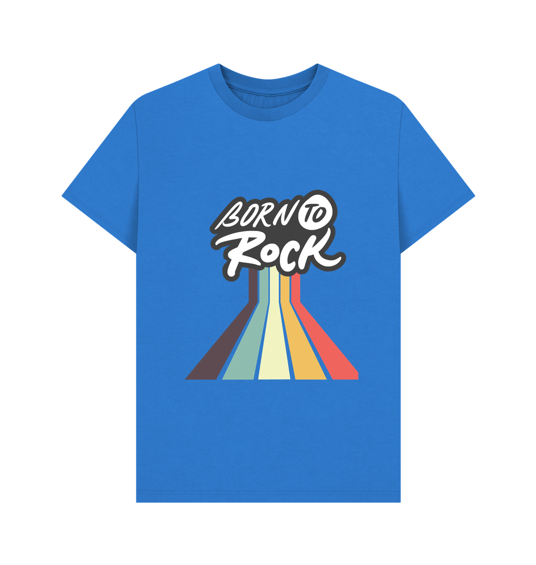 Bright Blue Printed T-shirt