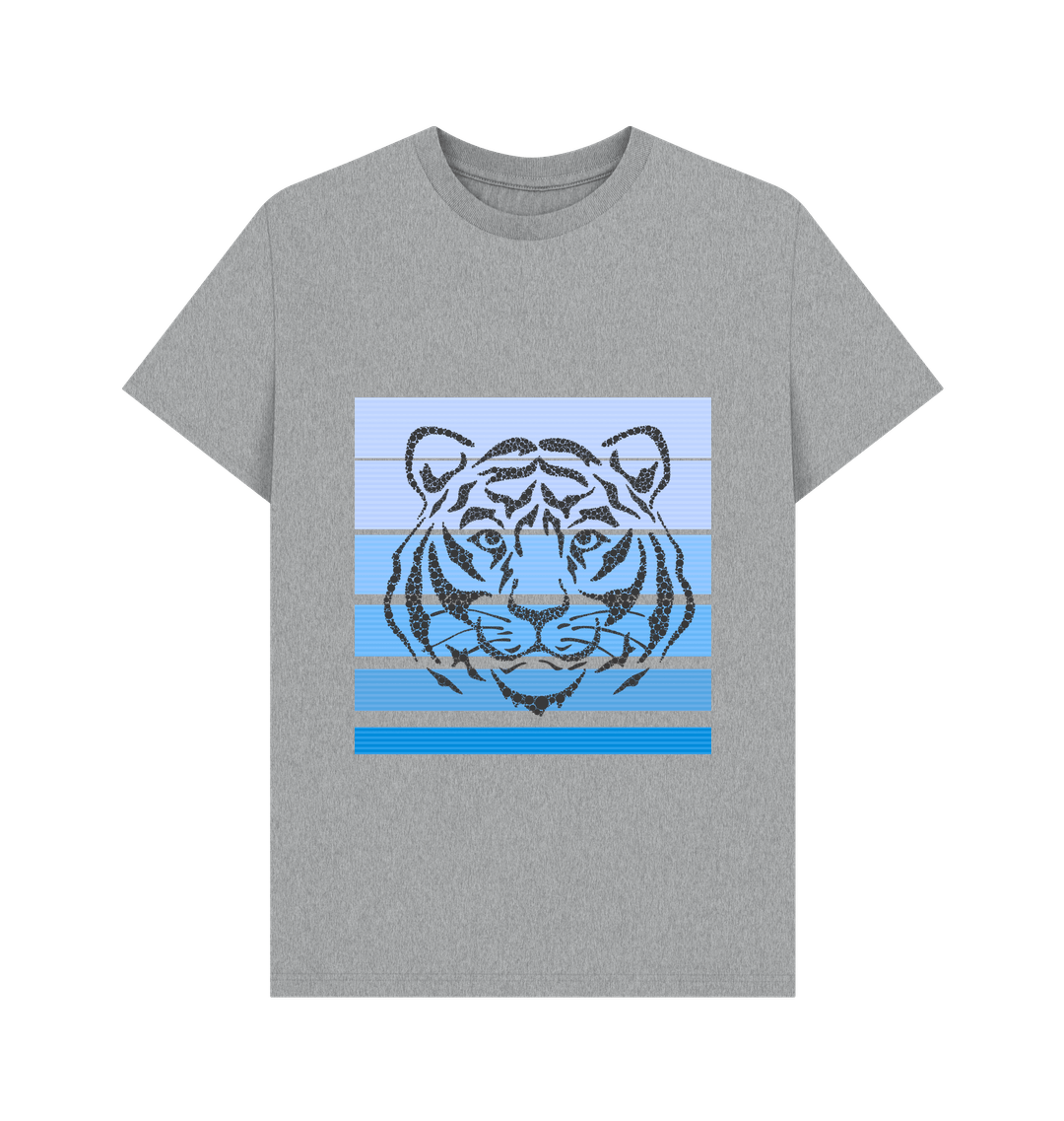 Athletic Grey Printed T-shirt