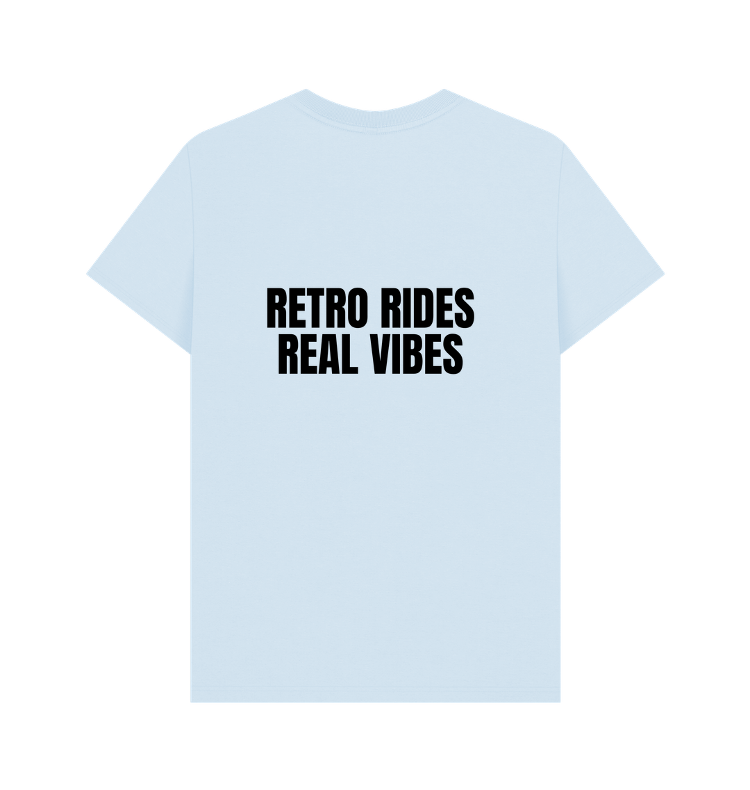 Sky Blue Printed T-shirt